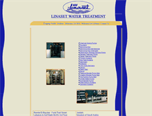 Tablet Screenshot of linasetwater.com